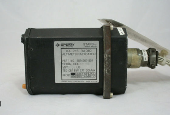 Altimetro de radio digital LCD ARINC 600 montado en el bastidor RTCA DO-160G/DO-178C Boeing / Airbus 28VDC