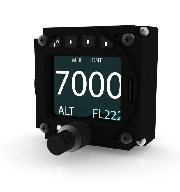 Altimetro de radio digital LCD ARINC 600 montaje en bastidor 1 pie Resolución 2.5 libras
